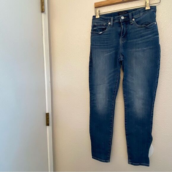 Lucky Brand Mid rise 7wp10594 skinny Ava jeans medium wash 8/29 regular - Picture 2 of 11